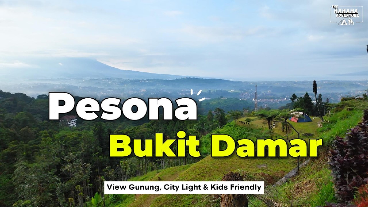 REVIEW LENGKAP Pesona Bukit Damar Camping Ground Megamendung Bogor | View Gunung & City Light Cantik