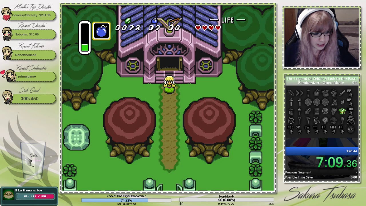 A Link to the Past Randomizer with a Broken Controller
