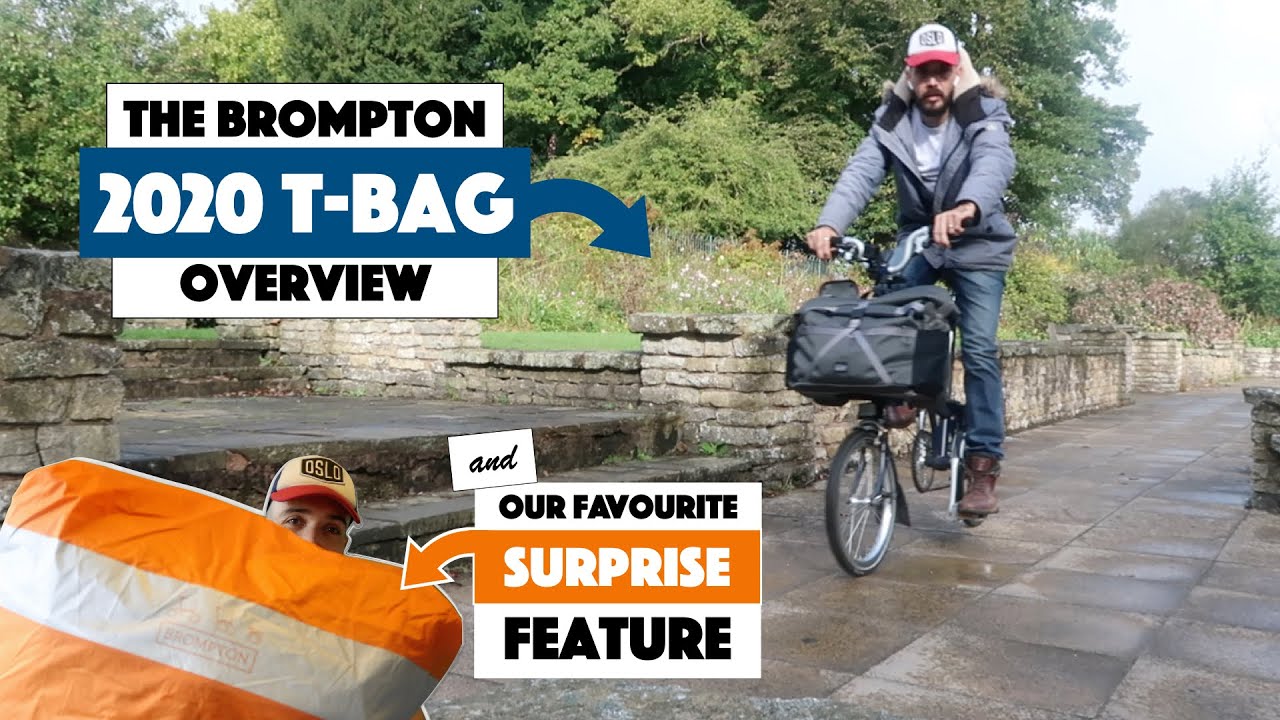 Brompton Bike Bag - The new T-Bag for 2020 overview