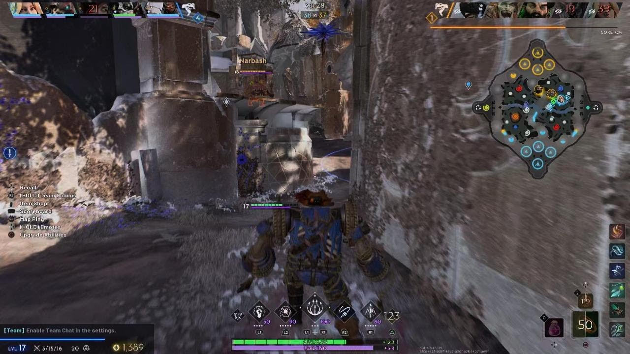 Predecessor jump grab Riktor style