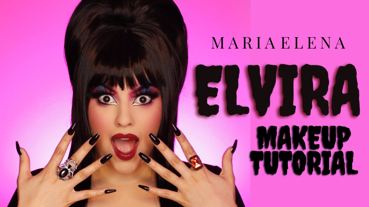 Elvira Mistress of the Dark Halloween Makeup Tutorial