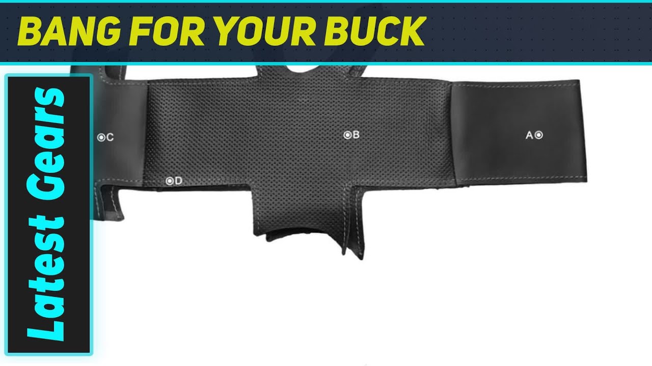 `JI Loncky Custom Steering Wheel Cover: Stunning DIY Interior Upgrade!