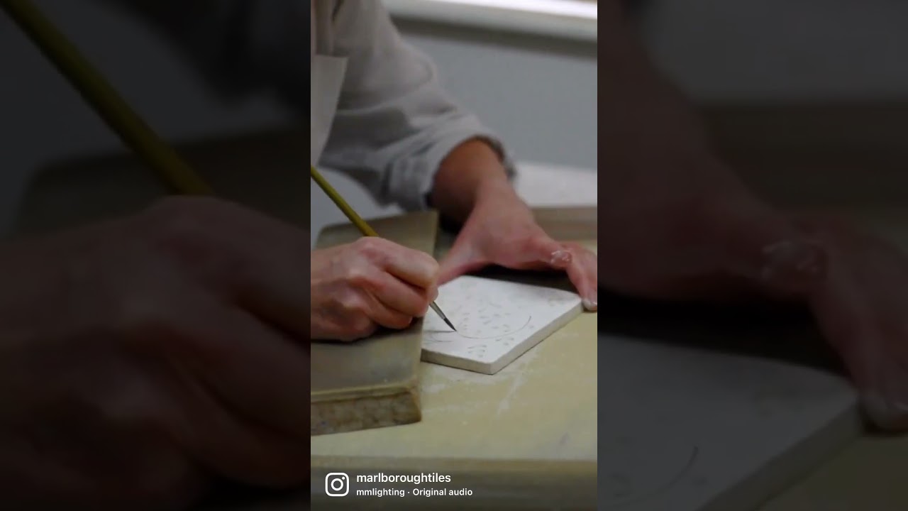 Our Tiles | Emma Hand Painted Tile