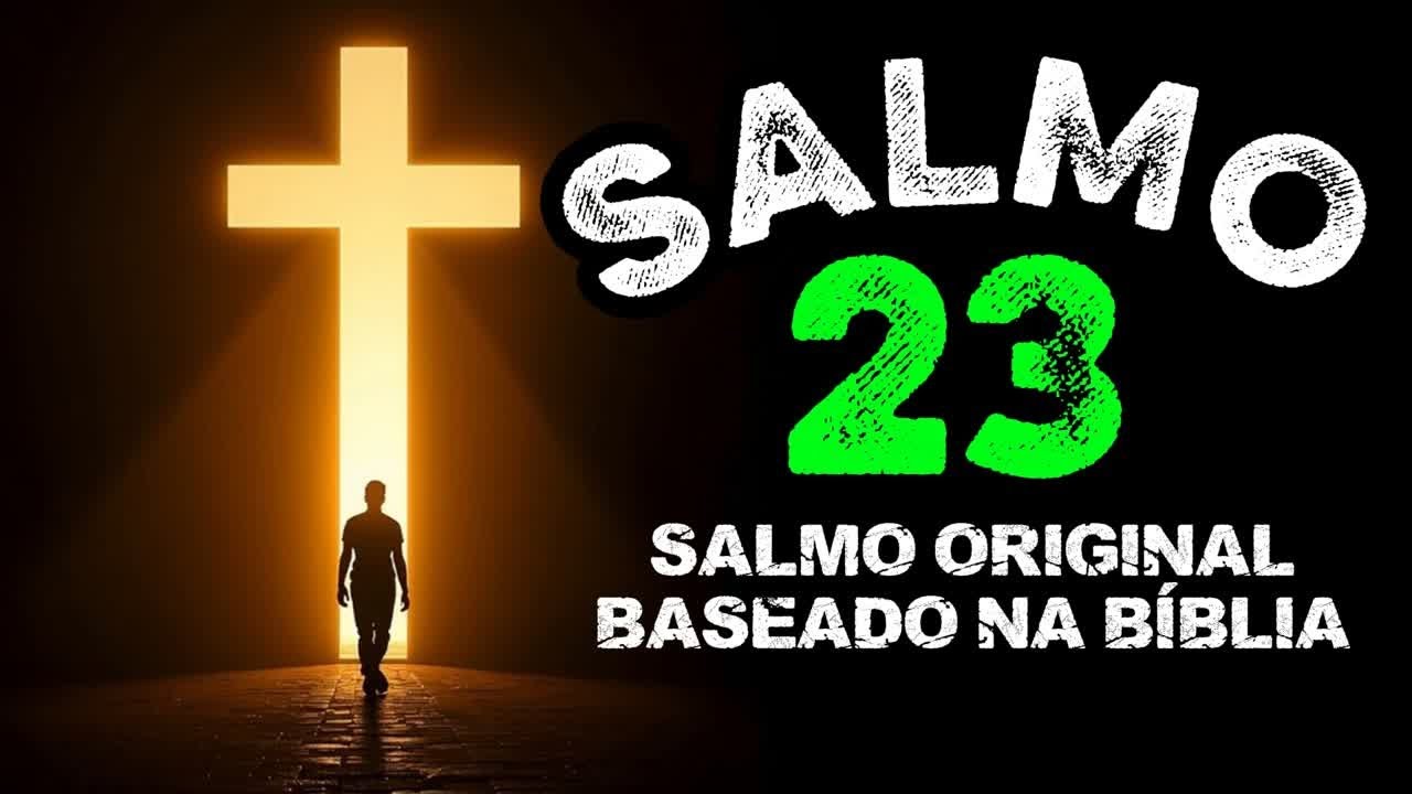 🙏Salmo 23 Explicação Bíblica Profunda | Encontre Paz, Proteção e Esperança | Salmo Forte #salmo23