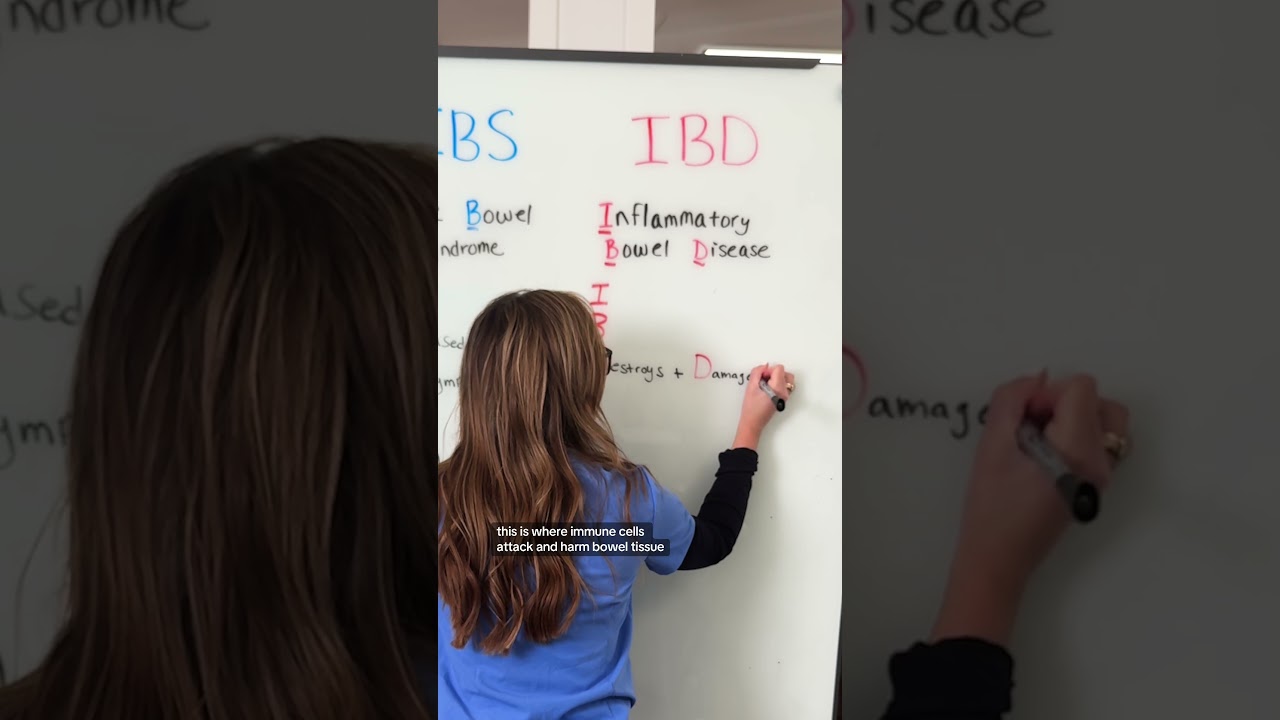 IBS vs. IBD #RN #BSN #futurenurse