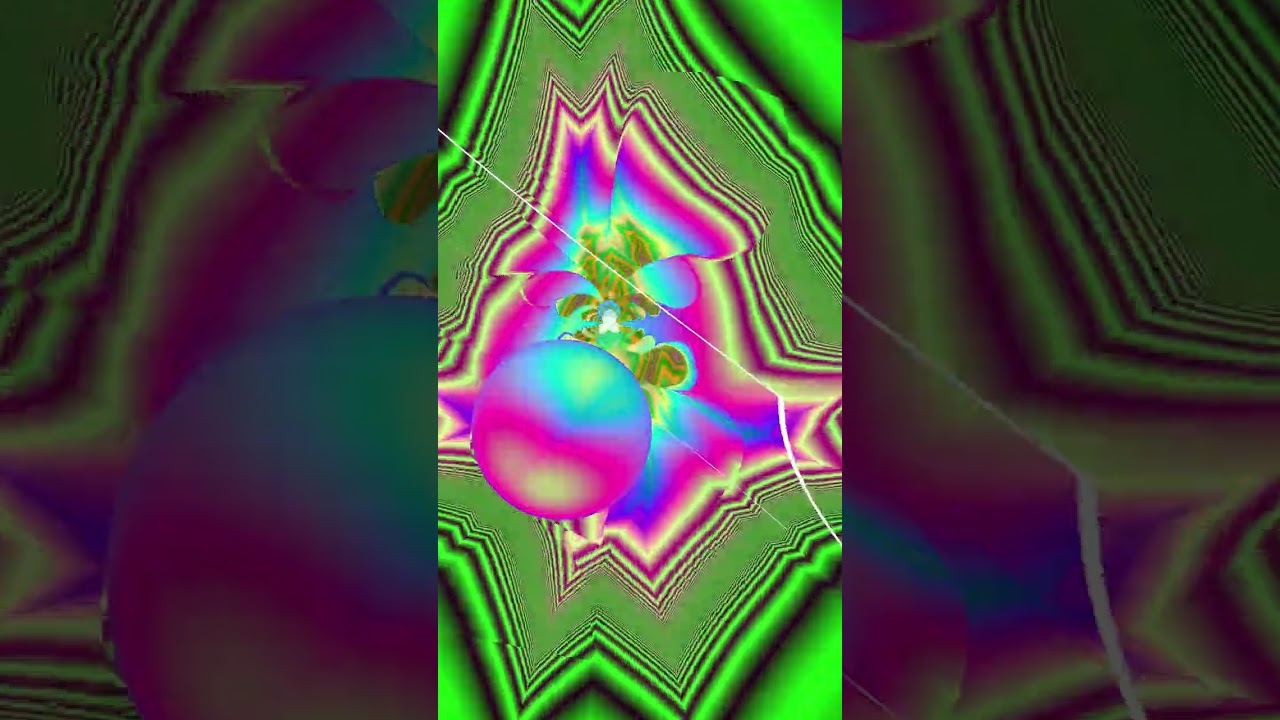 Abstract video synthesis loop 1080p 60fps 60secs PStX 037