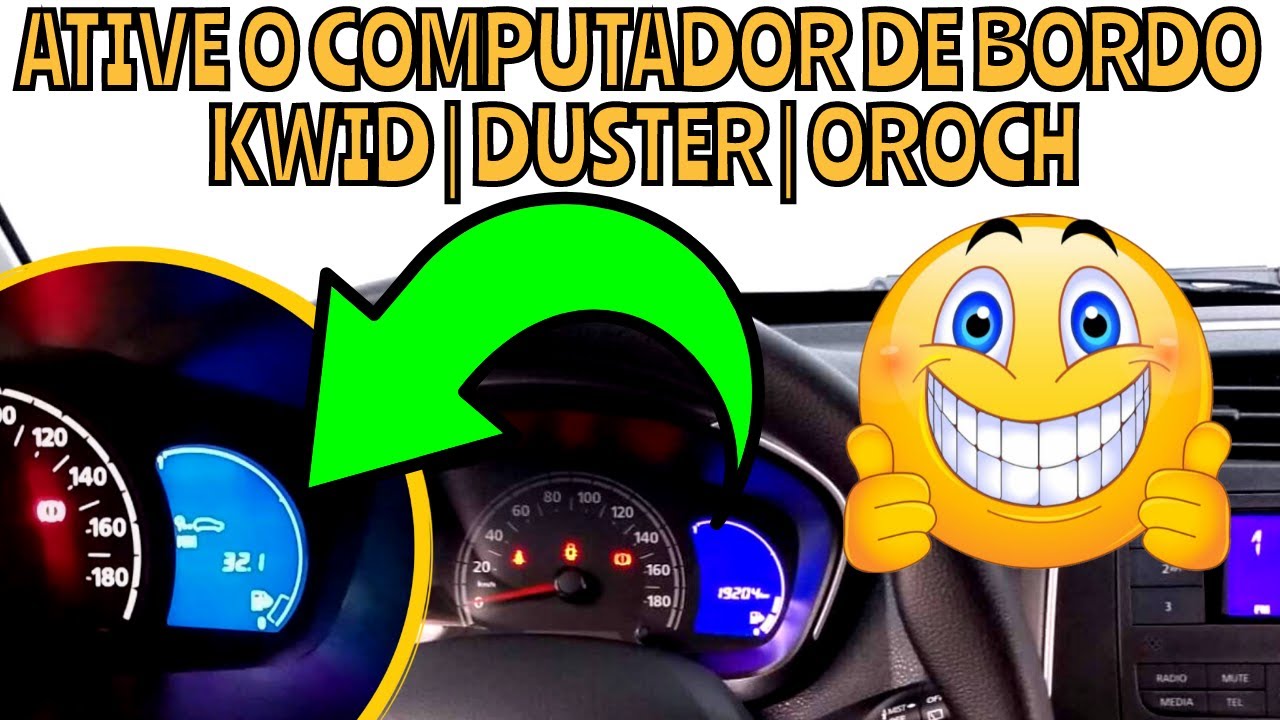 Como Ativar o Computador de Bordo do KWID DUSTER OROCH - Usando o seu Smartphone Android