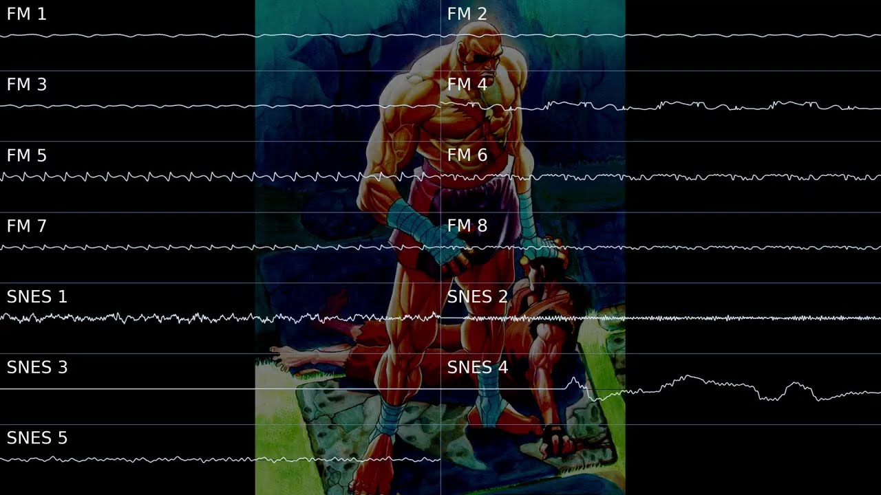 Sagat’s Moonbike - Super Street Fighter II [YM2151 + SNES]