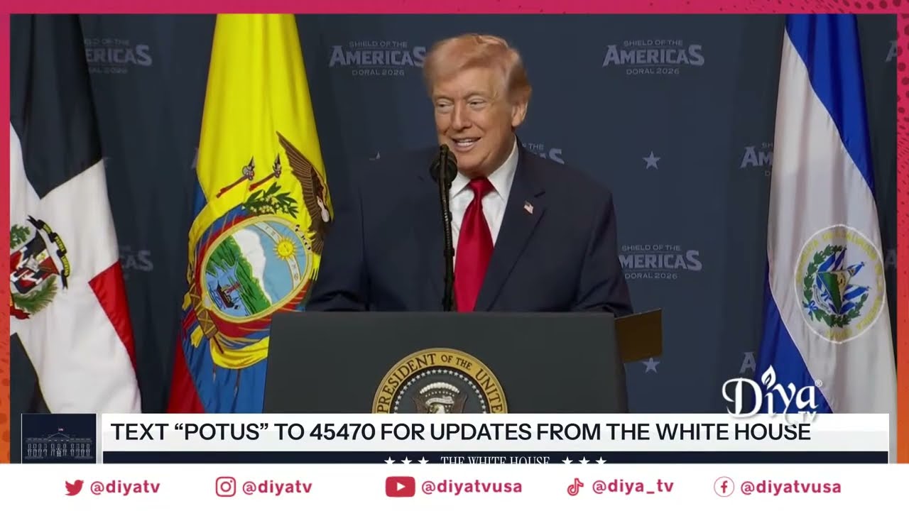 President Trump Delivers Remarks to the Shield of Americas Summit