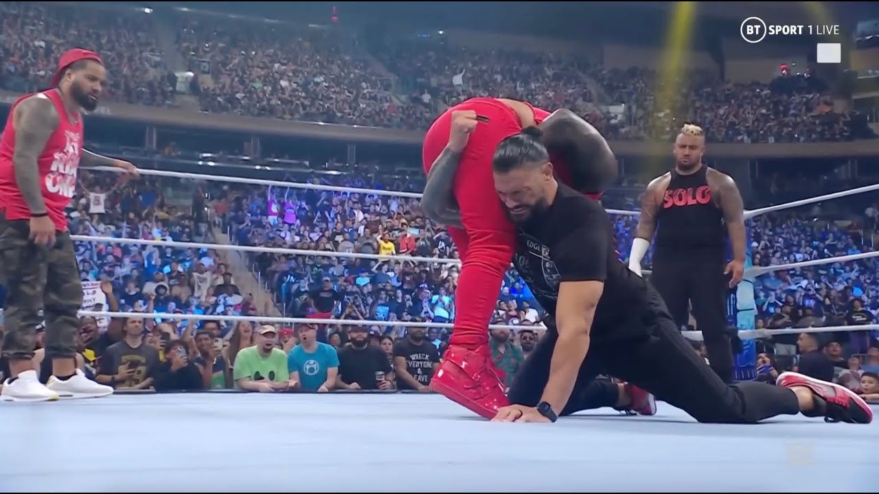 1080p Roman Reigns and The Usos - The Tribal Court Part 3/3: WWE Smackdown, July 7, 2023