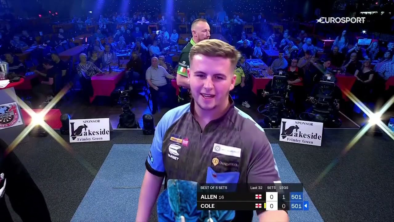 Antony Allen v Jarred Cole | Lakeside WDF World Championship Darts 2022 | Round 2