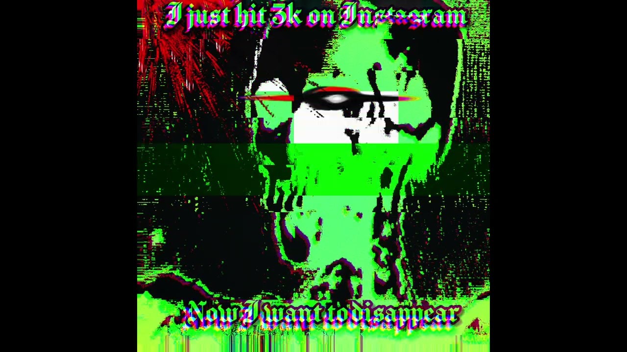 I just hit 3k on Instagram Now I want to disappear - crash.lately 