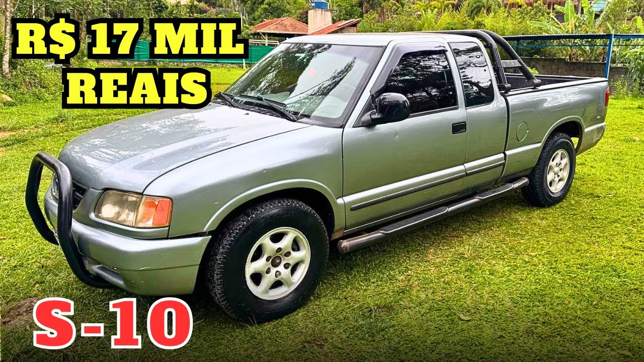 CHEVROLET S10 À VENDA POR APENAS 17 MIL REAIS