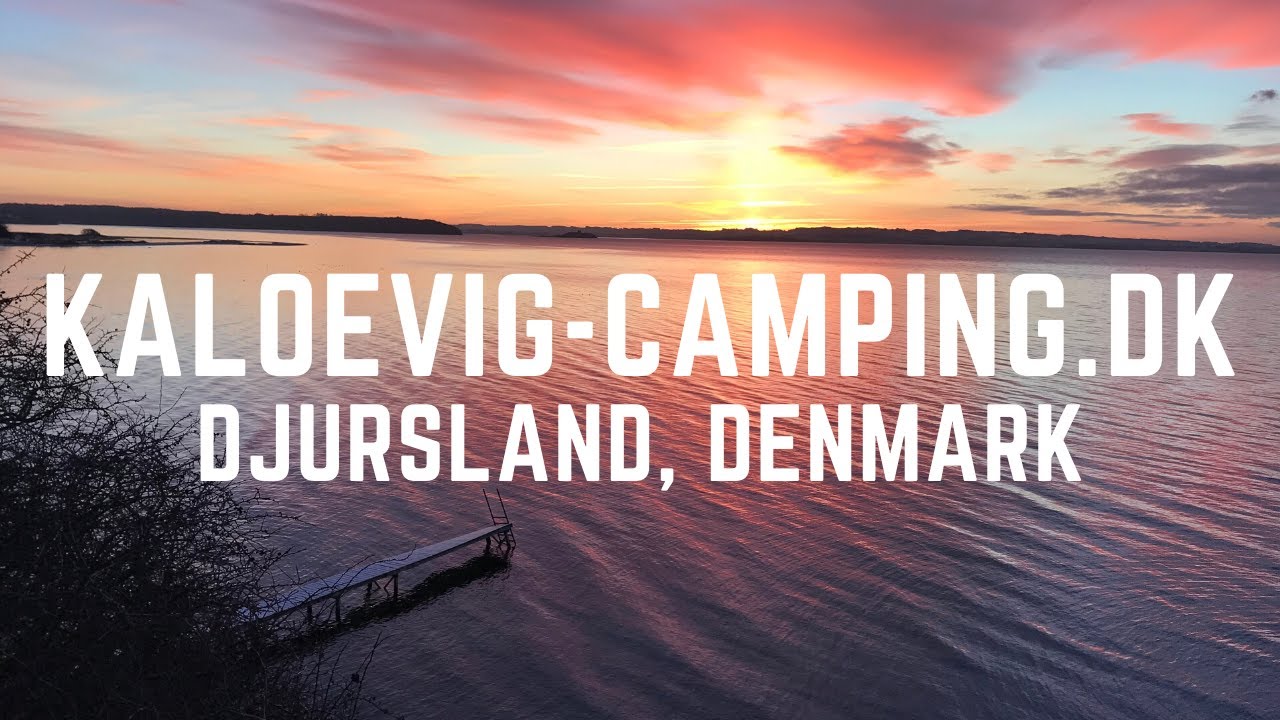 Kaloevig Camping Aarhus, Djursland, Denmark on East Sea