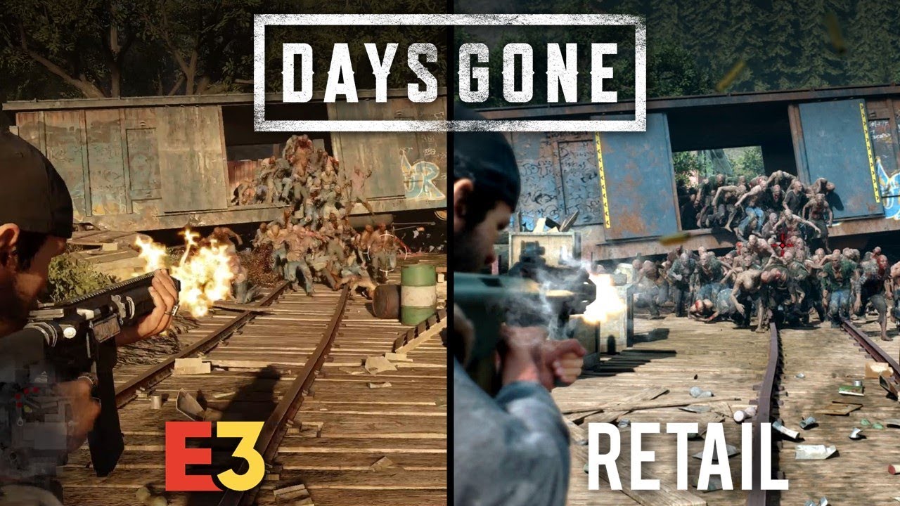 Days Gone E3 vs Retail | Direct Comparison
