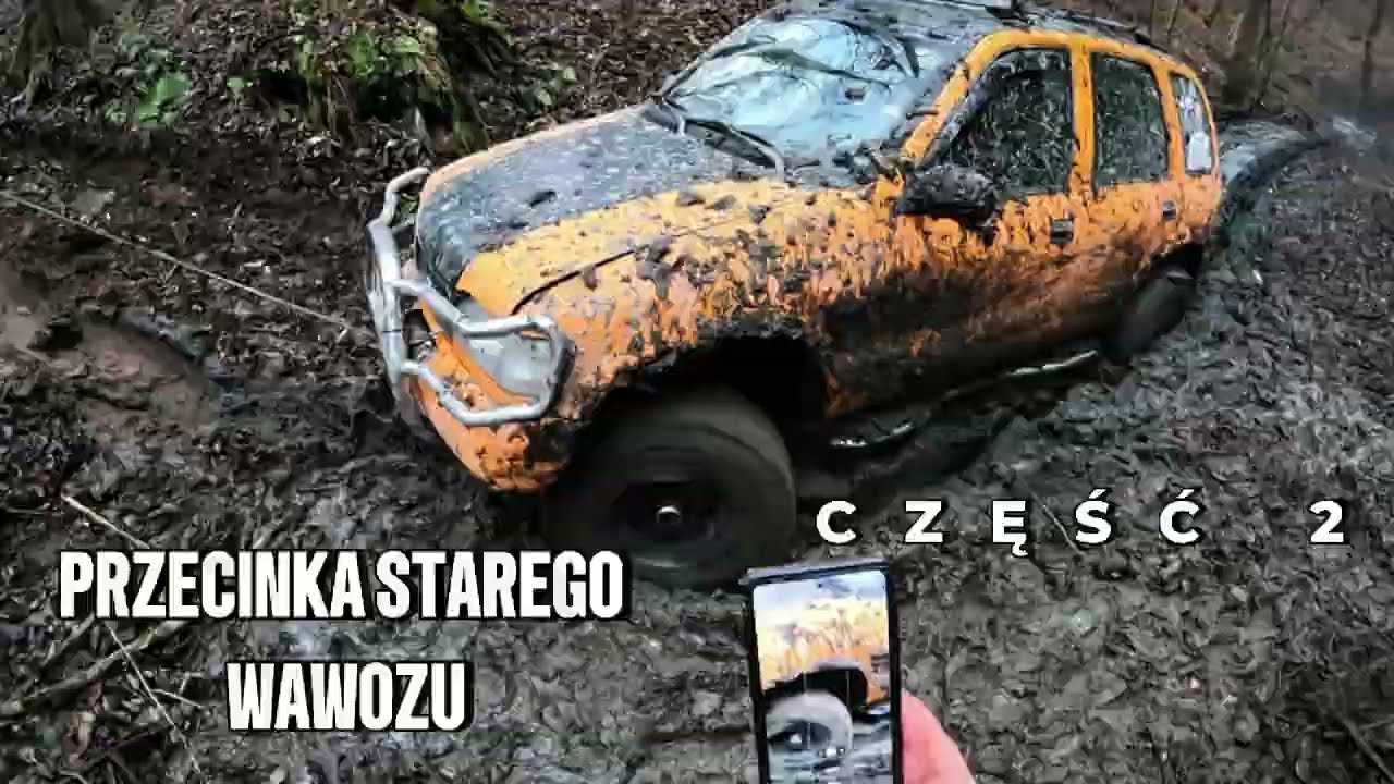 Przecinka starego wąwozu || Nissan Terrano 2 , Kia Sportage 1 Off-Road 2/2