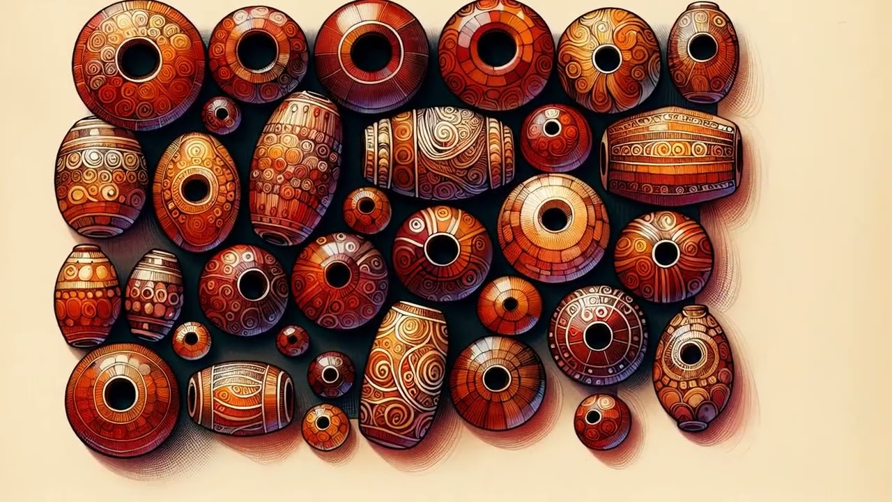 Bead-Making Mastery: IVC's jewelry factories - the past world #jewellery #ancienthistory 