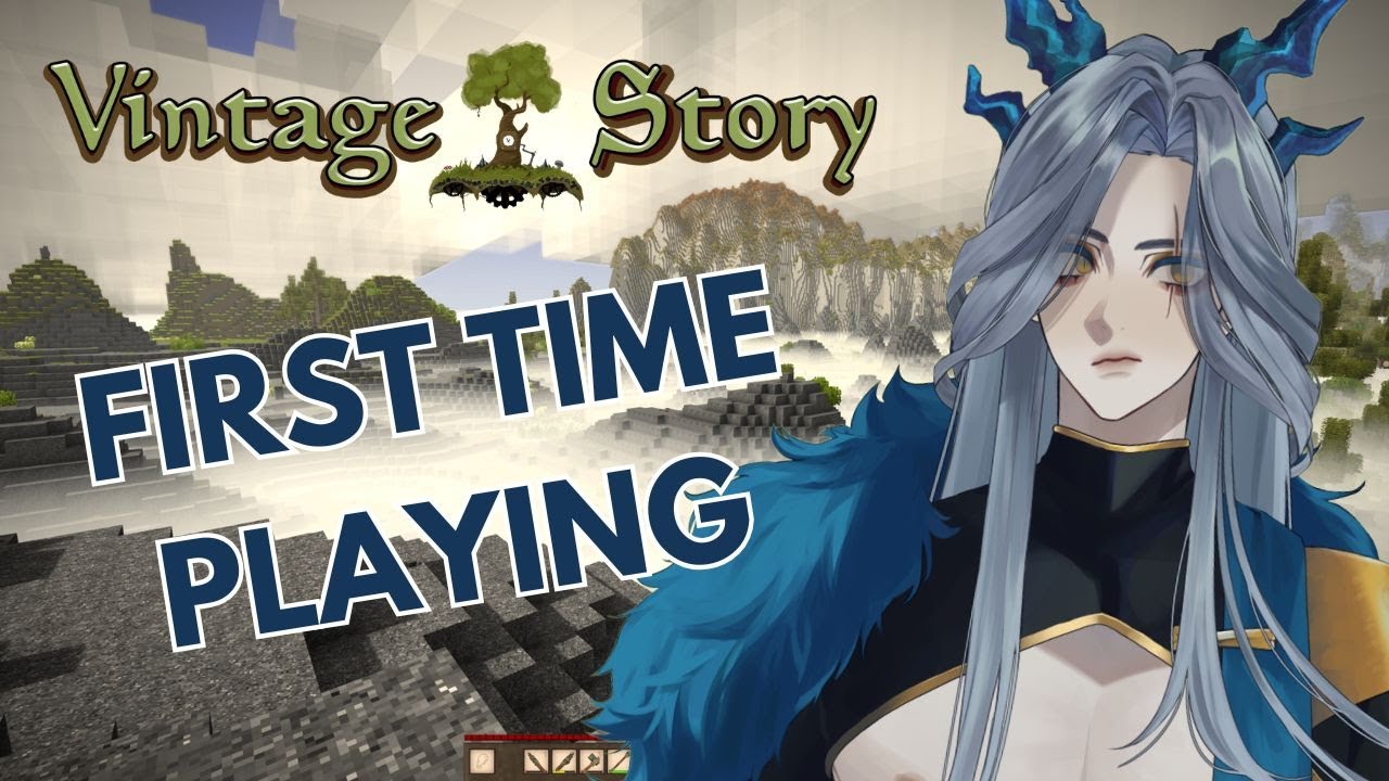 【Vintage Story】First Impressions: I Was NOT Prepared For This... | Haishe Ch.【Dragon Warlord Vtuber】