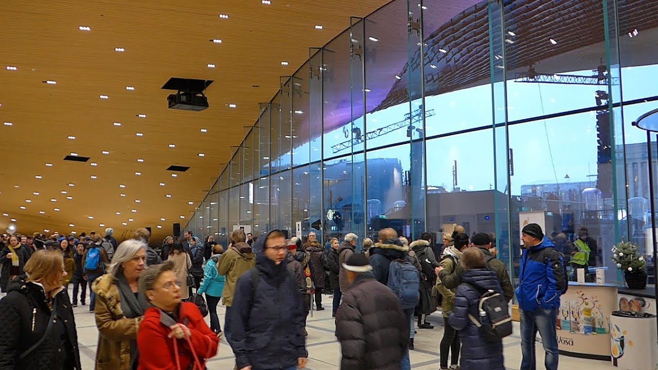 Oodi Helsinki Public Library :: Grand Opening Architectural Video Tour :: Finland