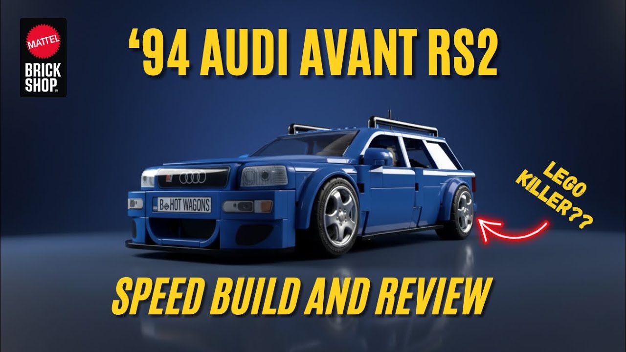 Mattel Brick Shop Audi Avant RS2 - Has LEGO lost their Dominance?