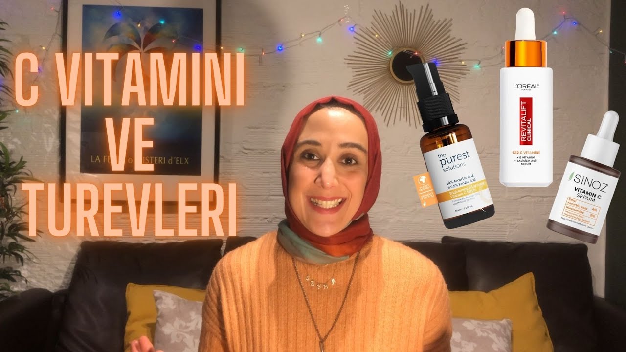 Eczacınızla Bilinçli Cilt Bakımı: Aktif C Vitamini ve İnaktif Türevleri #cvitamini