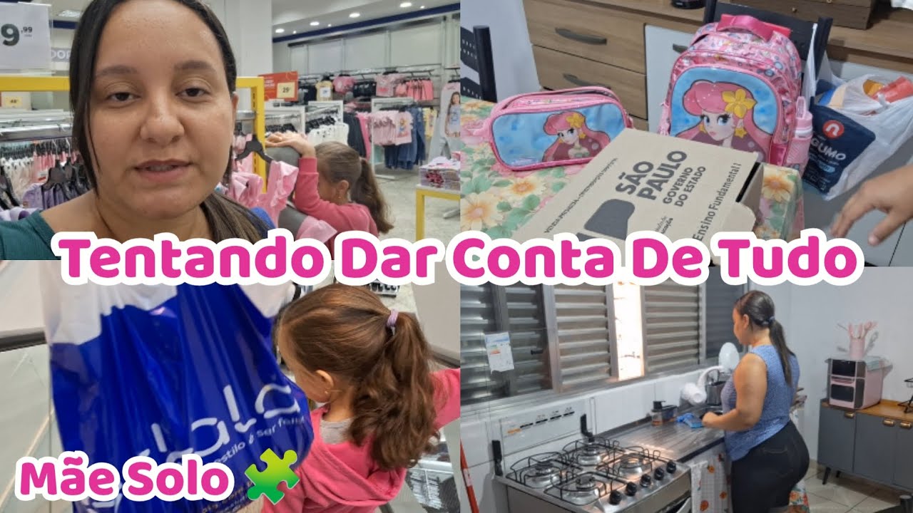 FUI NO CENTRO COMPRA O MATERIAL ESCOLAR QUE FALTAVA | ME VIRANDO NOS 30 | ROTINA  ELISANGELA MENEZES