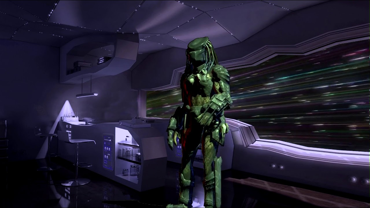 Predator Spaceship coming to Earth Atmosphere