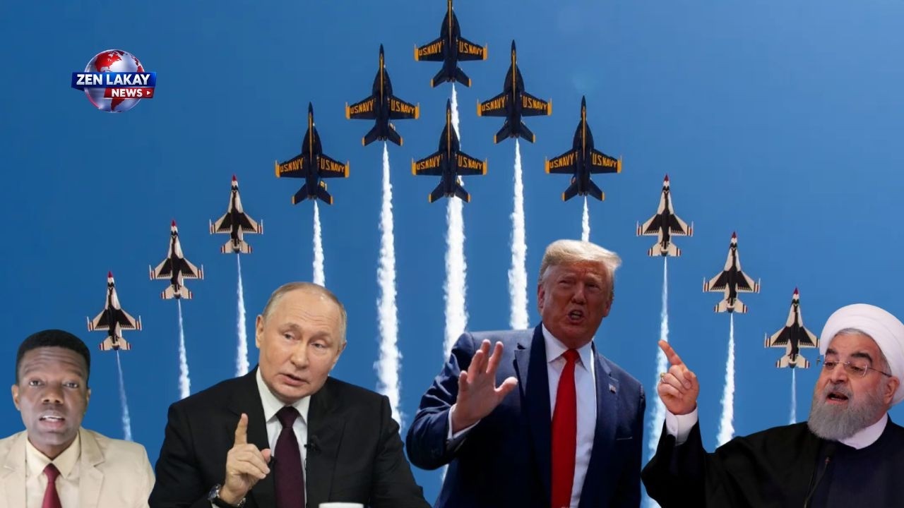 Iran fe Trump depale jodia, Trump atake lotan, zen pete apremidia ann swiv