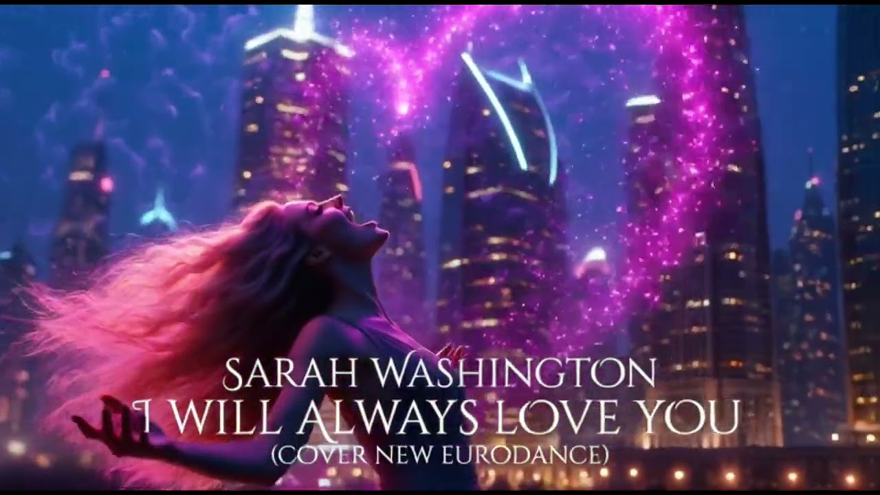 SARAH WASHINGTON-I WILL ALWAYS LOVE YOU (COVER NEW EURODANCE) (NEW VERSION)