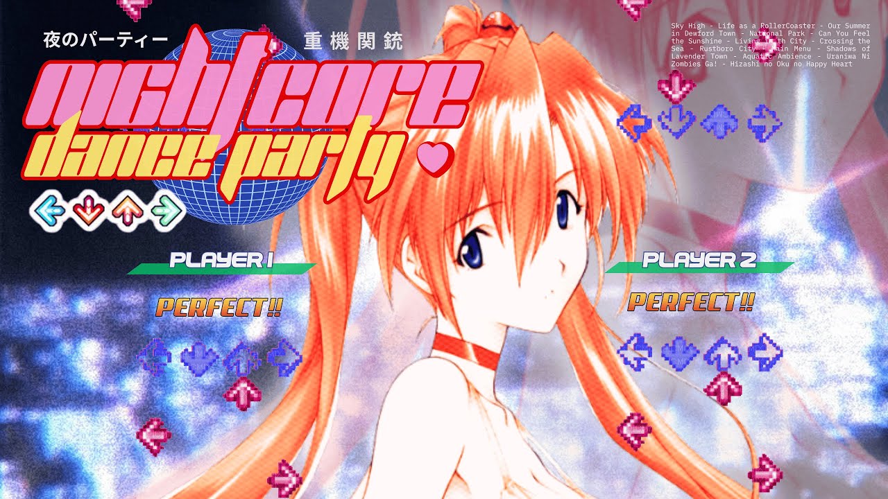 𝙉𝙄𝙂𝙃𝙏𝘾𝙊𝙍𝙀 𝘿𝙖𝙣𝙘𝙚 𝙋𝙖𝙧𝙩𝙮 💗 Best Vocal VGM Remix ◀🔽🔼▶