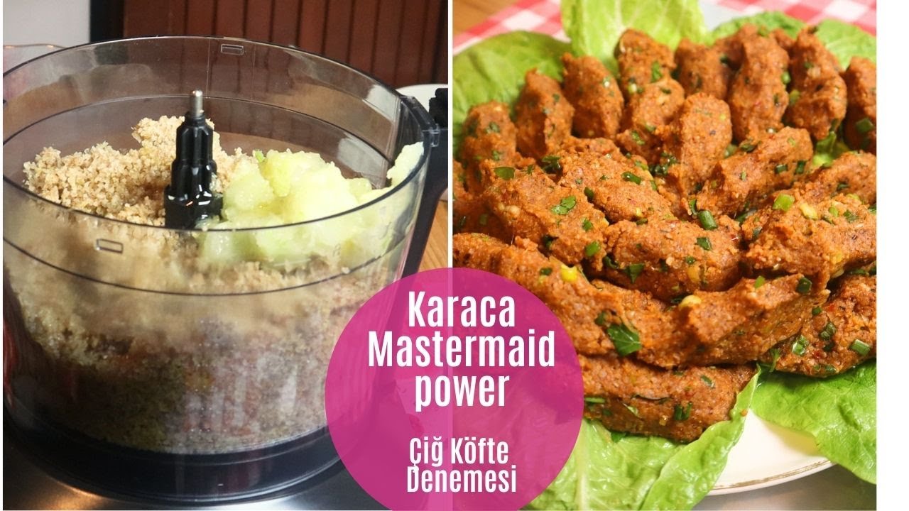 Karaca Mastermaid Power Robot - Çiğ Köfte Denemesi