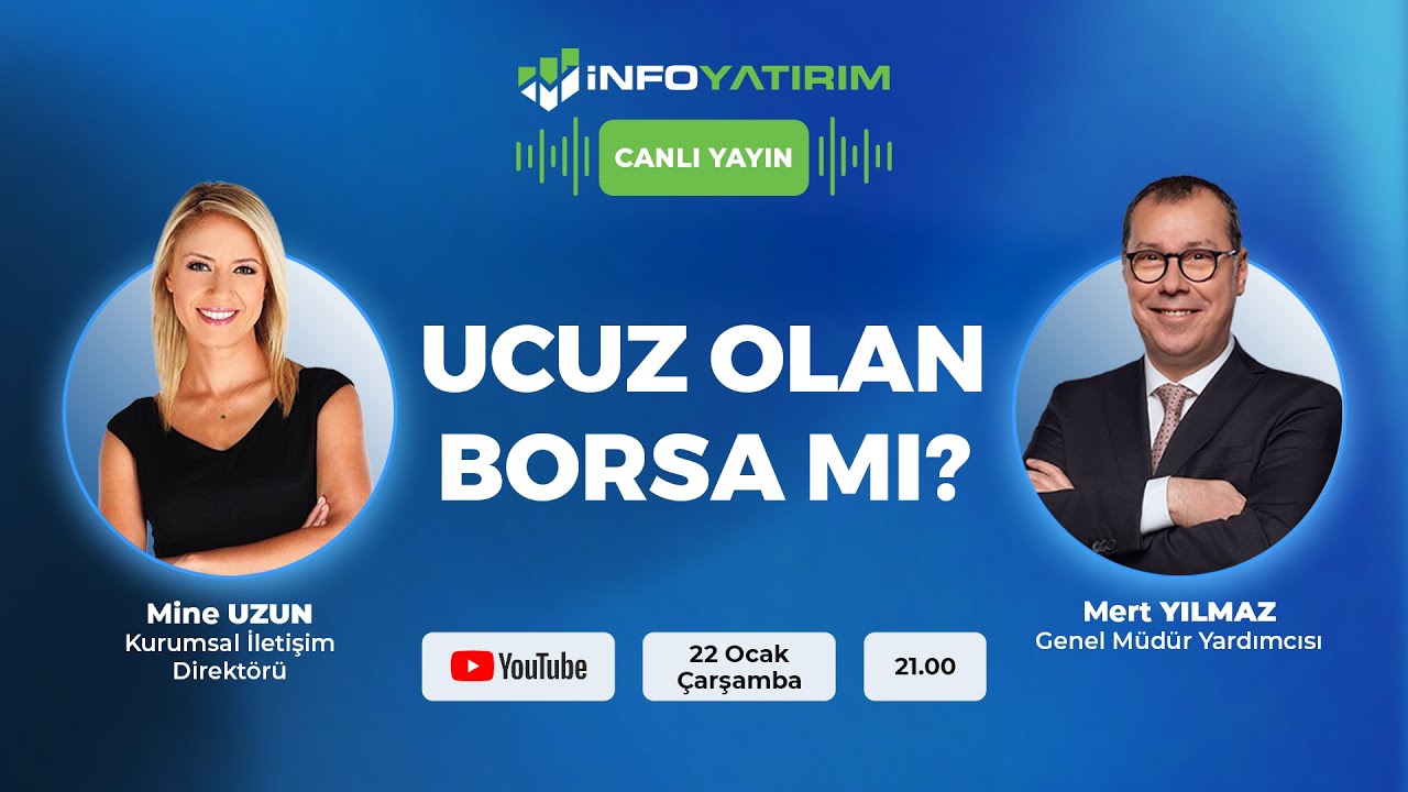 UCUZ OLAN BORSA MI? Mert Yılmaz Yorumluyor | İnfo Yatırım