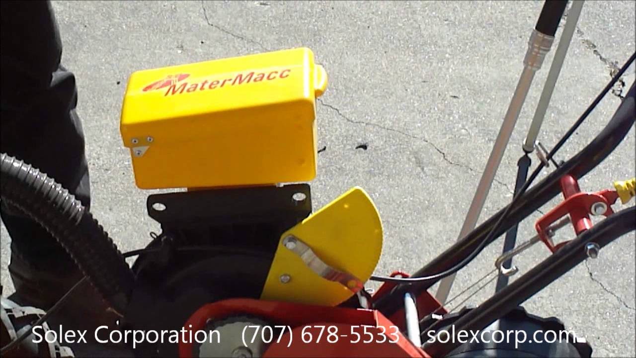 Matermacc walk-behind planter