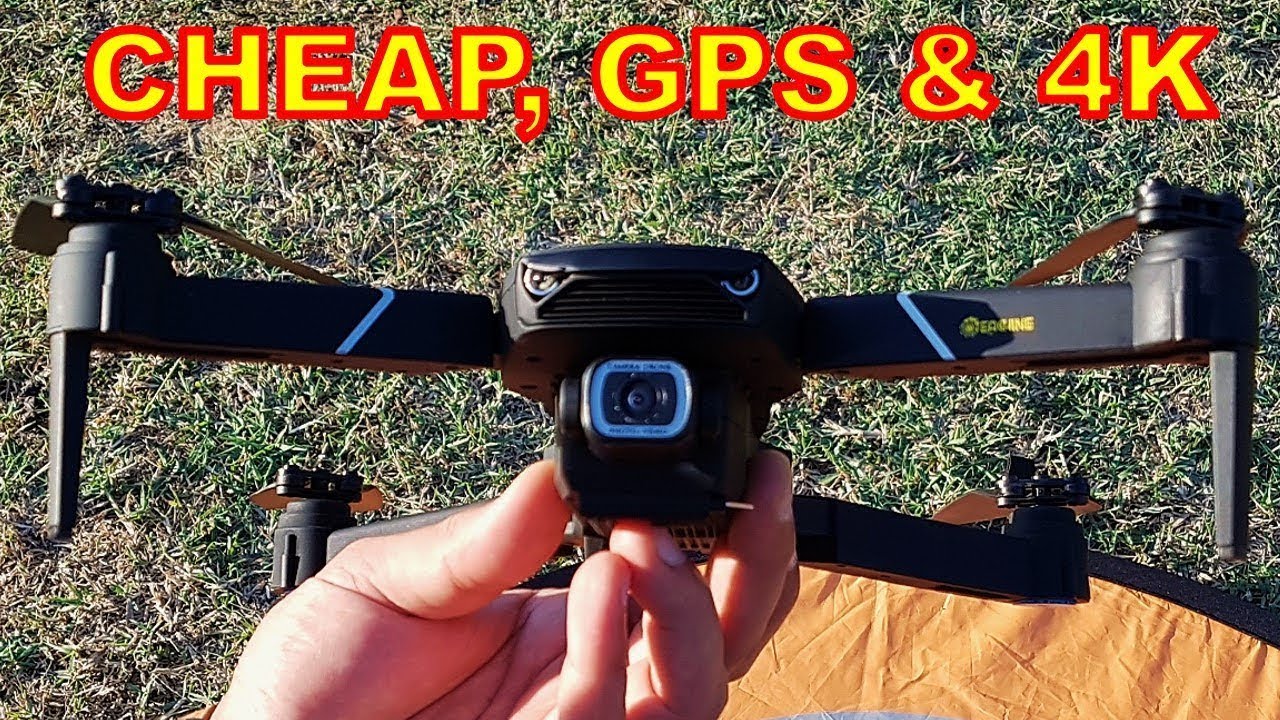 Low Cost GPS Drone with 4K Camera (Eachine E520S) - Dji Mini Clone, Smart FPV Drone FULL REVIEW