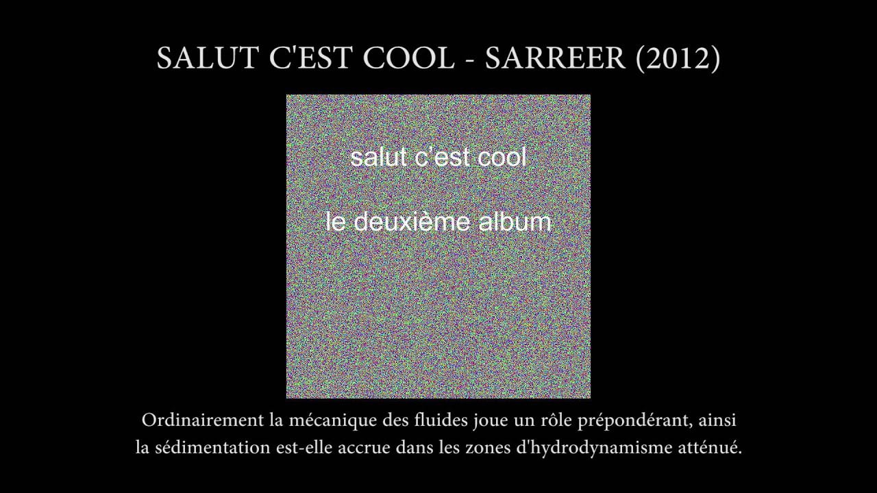 Salut c'est cool - Sarreer