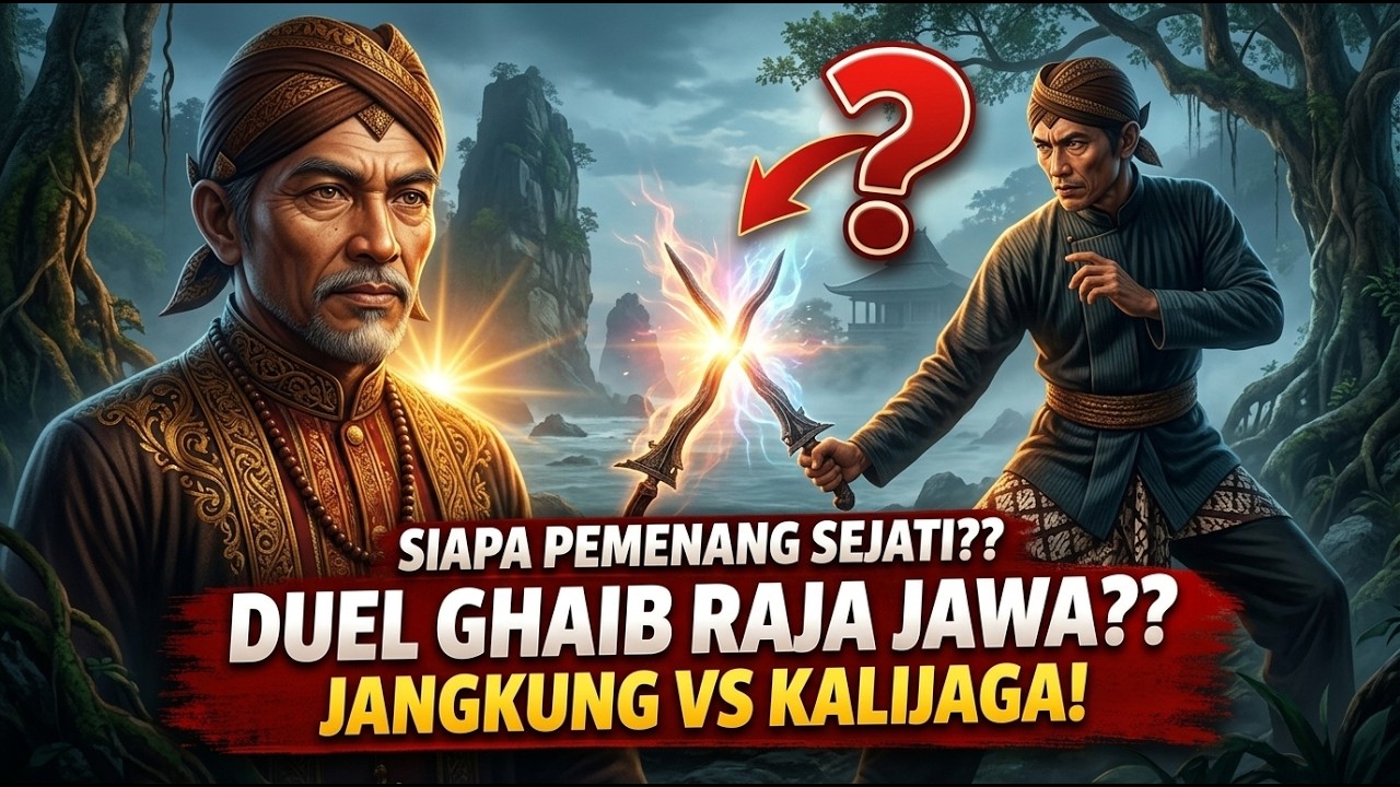Misteri Duel ⁉️ Syekh Jangkung & Sunan Kalijaga‼️