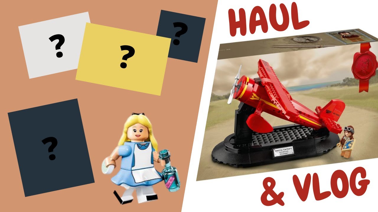 Haul zakupowy LEGO I PUZZLE & Vlog: Co słychać u Afolki?