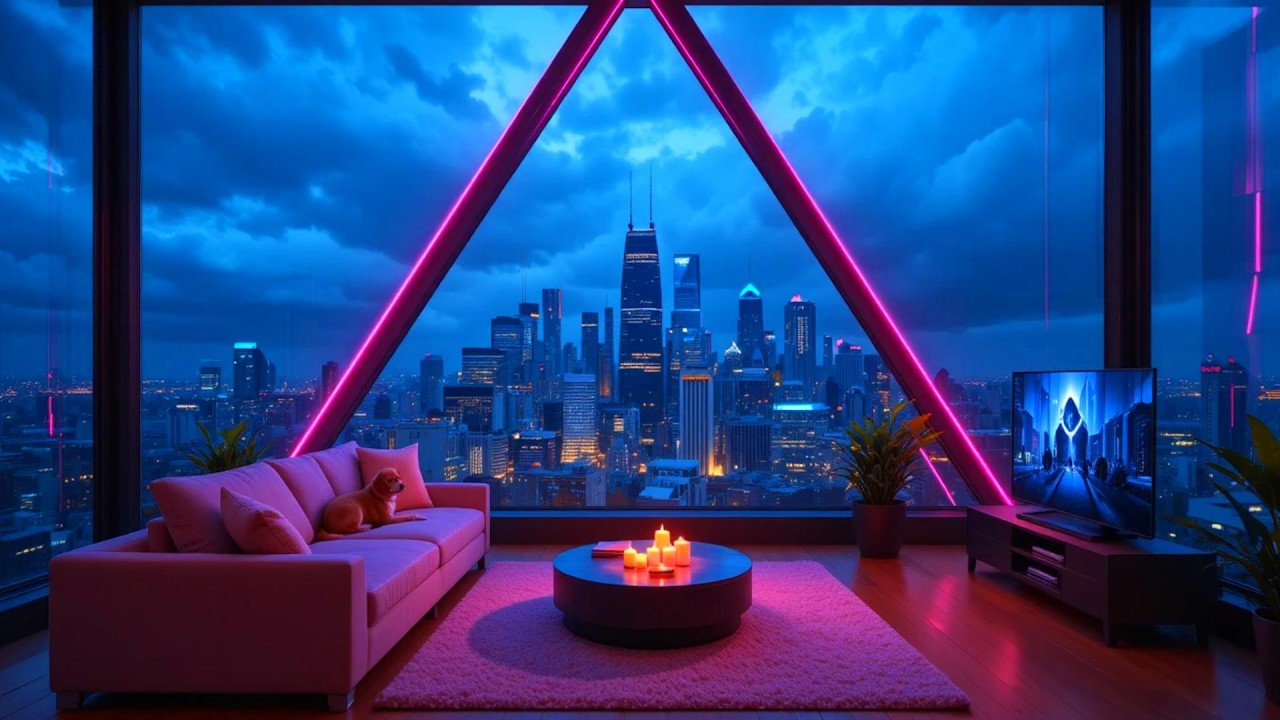 90s Lofi Rain City 🌧️ Nostalgic Hip Hop Beats & Rain Sounds for Study Focus
