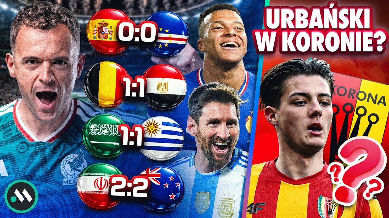 HISZPANIA ZATRZYMANA! FRANCJA I ARGENTYNA ZACZYNAJĄ MUNDIAL | URBAŃSKI W KORONIE? ZMIANY W JADZE!