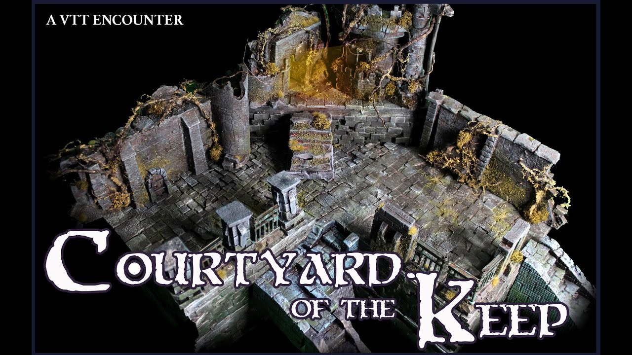 Unveiling REAL terrain D&D Encounter Map converted for VTT
