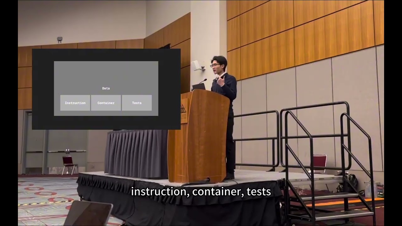 NeurIPS 2025 Talk: Terminal Bench, Harbor, and Adapters