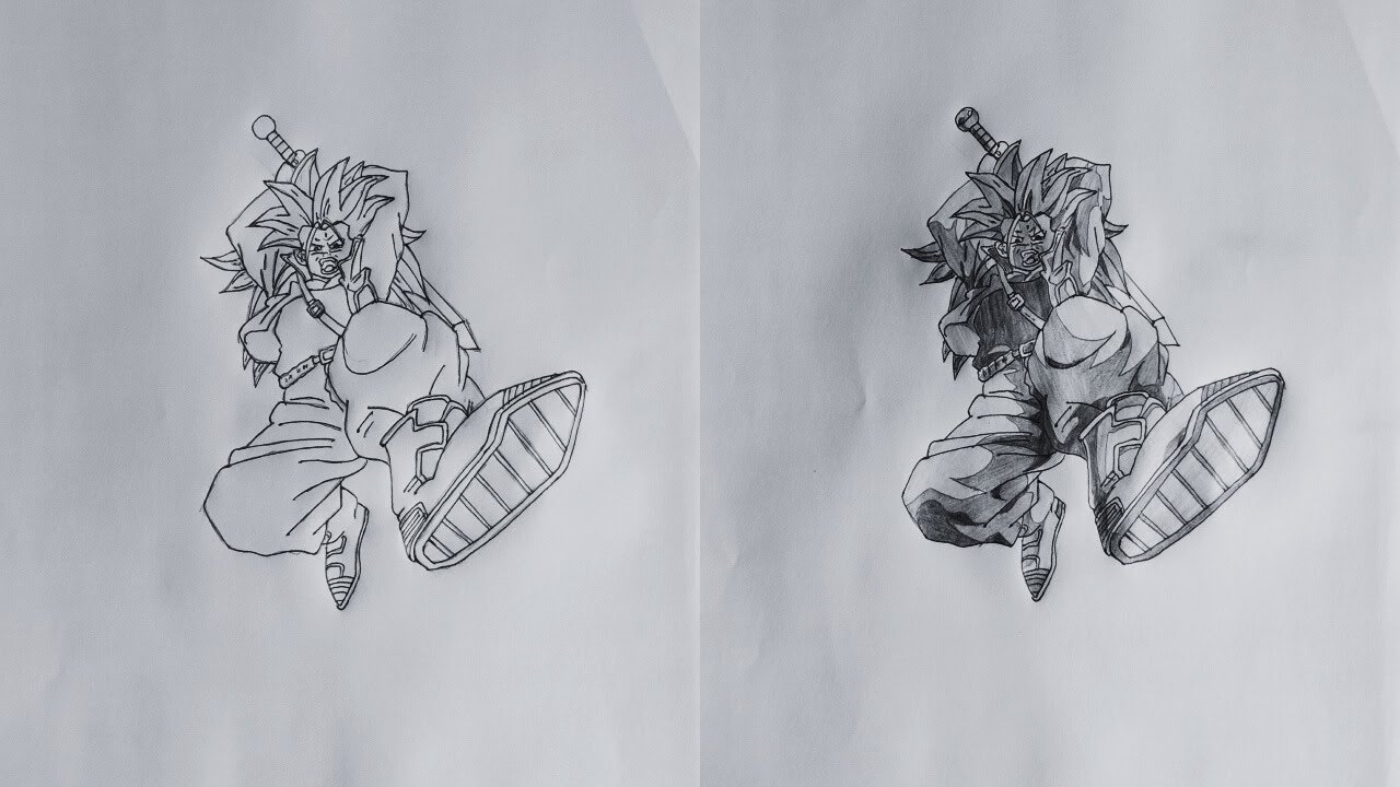 How to Draw Trunks (Dragon Ball Z) | Step-by-Step Anime Drawing Tutorial