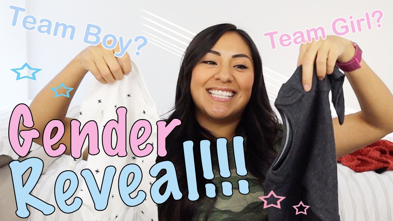 My Gender Reveal + Baby Clothes Haul! (Actual Footage Of Reveal!)