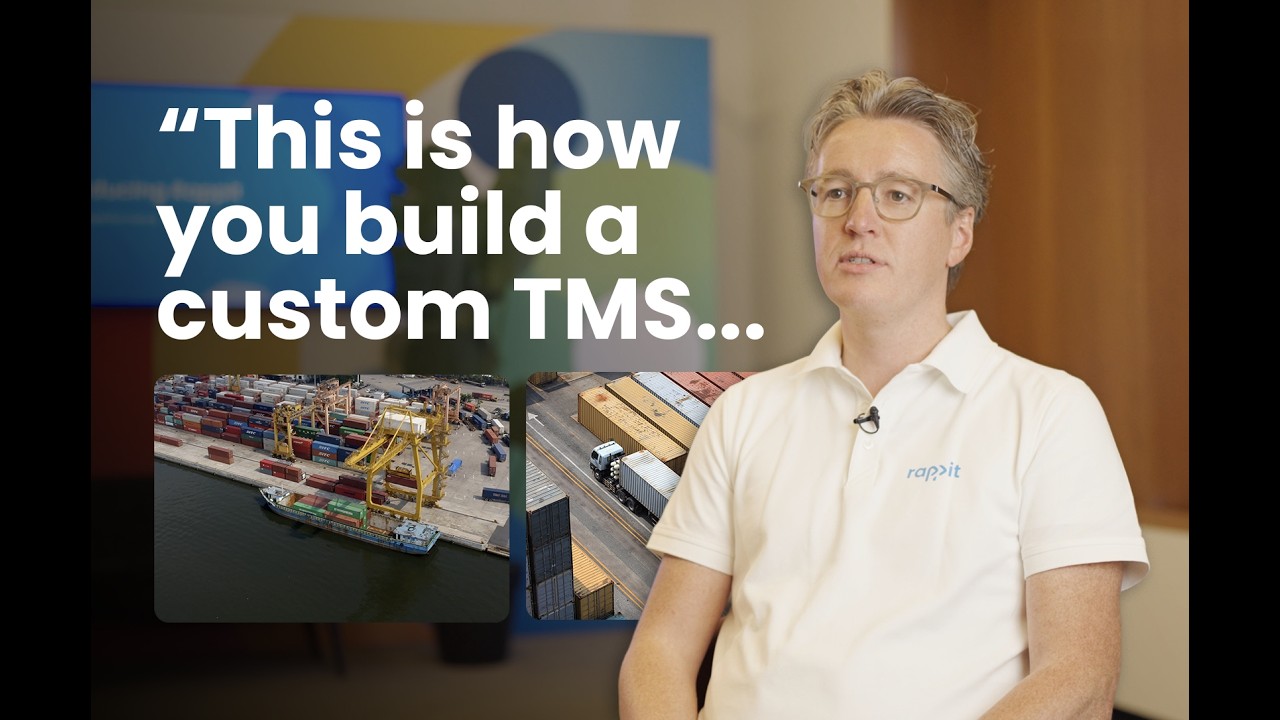 6 Phases of building a custom transport management system (TMS), the Rappit way