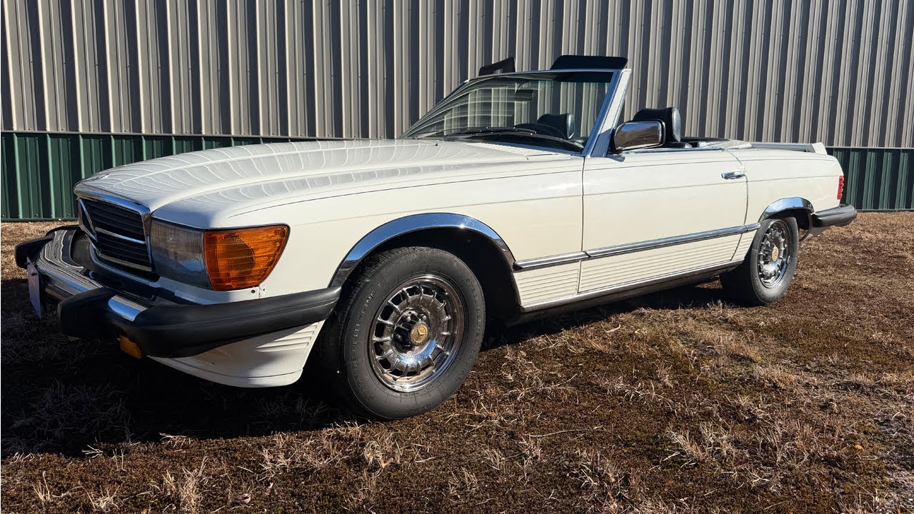 Mercedes Benz 380SL 1985 года выпуска
