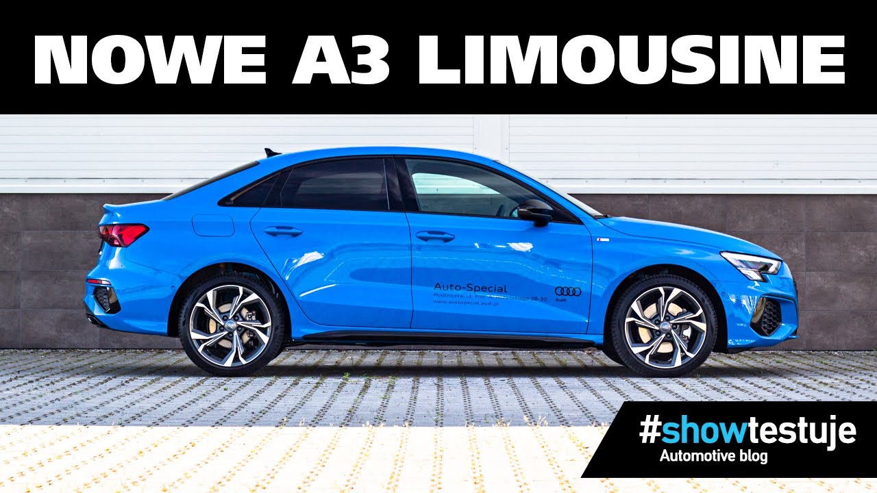 Audi A3 Limousine 1.5 TFSI 150 KM S-line (2020) - test odświeżonego sedana [ #showtestuje ] TEST PL
