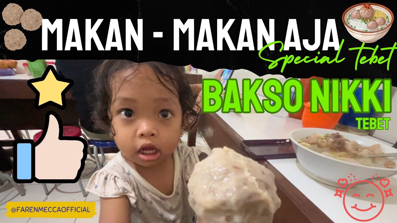 BAKSO LEGEND TEBET! Nyobain Bakso Nikki, Bapak Sampe Bilang... INI DIA!! 🤤