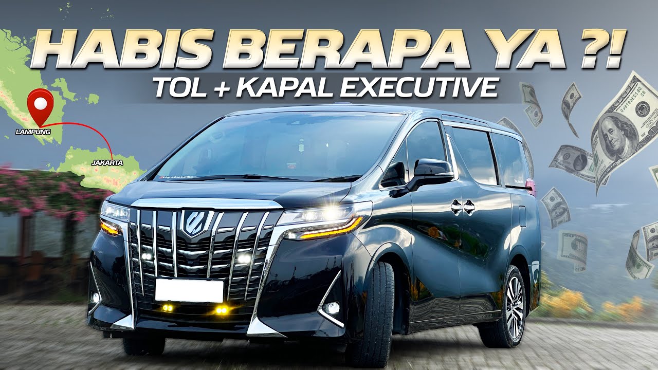PERTAMA KALI MUDIK BAWA TOYOTA ALPHARD‼️Jakarta - Lampung Road Trip Part 1