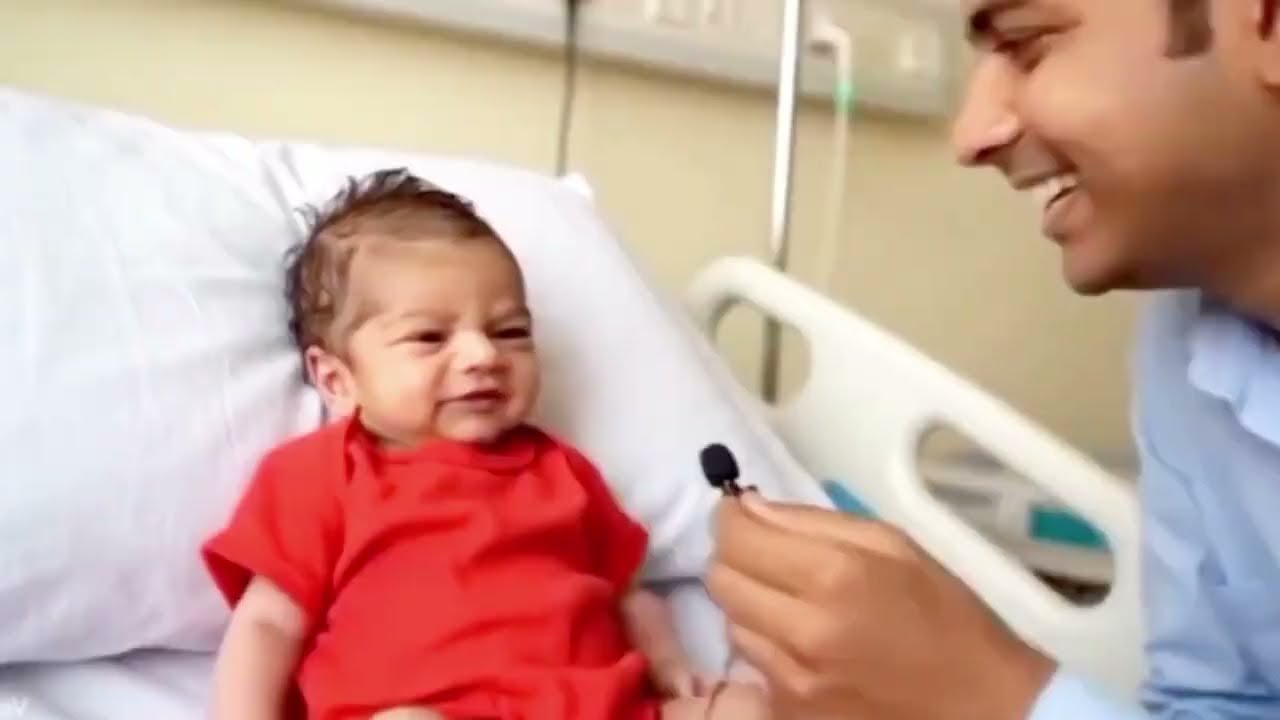 Ai Baby Comedy 😂| News Reporting Ai Baby|Funny Hindi kids Video |AI Baby2025