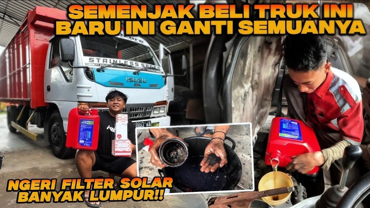 SEBELUM MODIF TRUK SC 03 PERAWATAN DULU REK